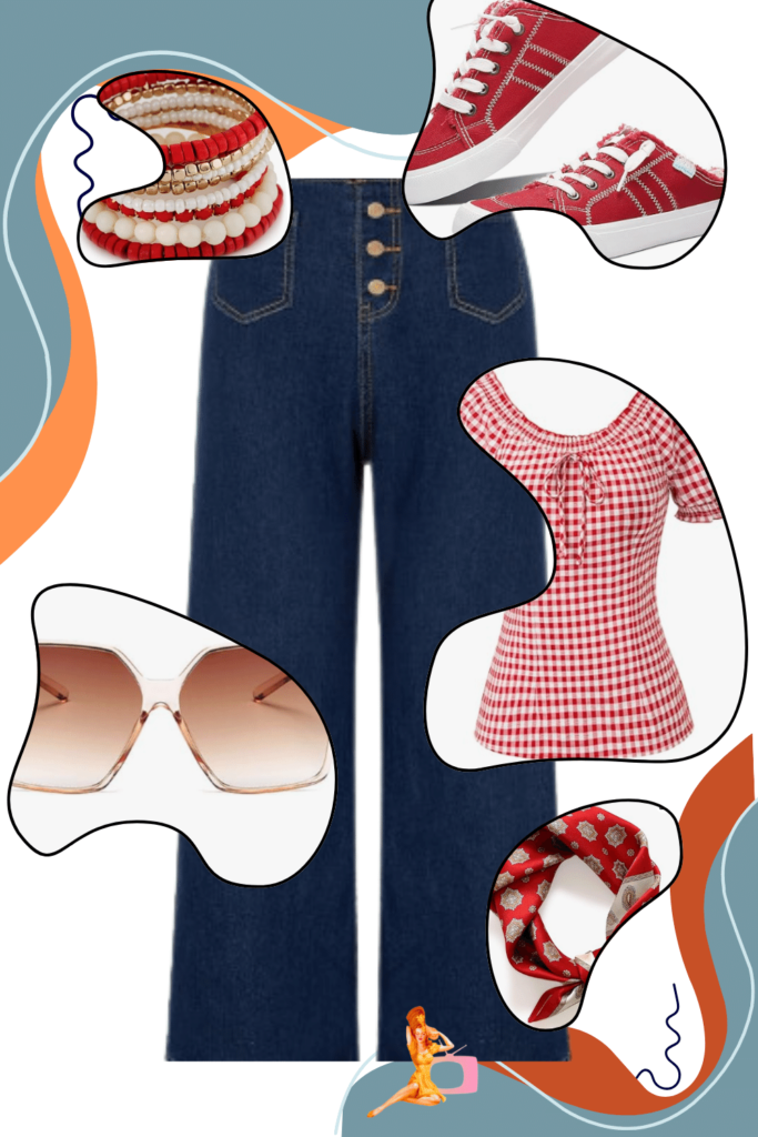 Brown Red Modern Photo Collage Food Pinterest Pin (4)